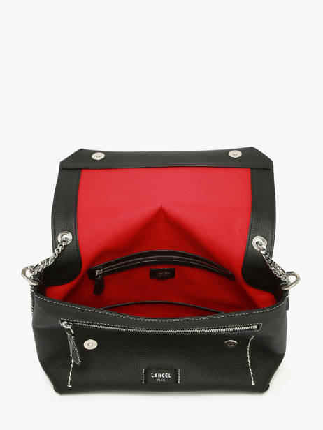 Cross Body Tas L Ninon Soft Leder Lancel Zwart ninon A13783 ander zicht 3